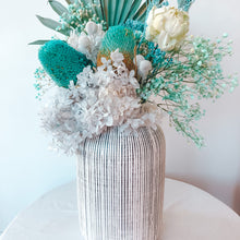 Load image into Gallery viewer, Turquiose Silk Pot